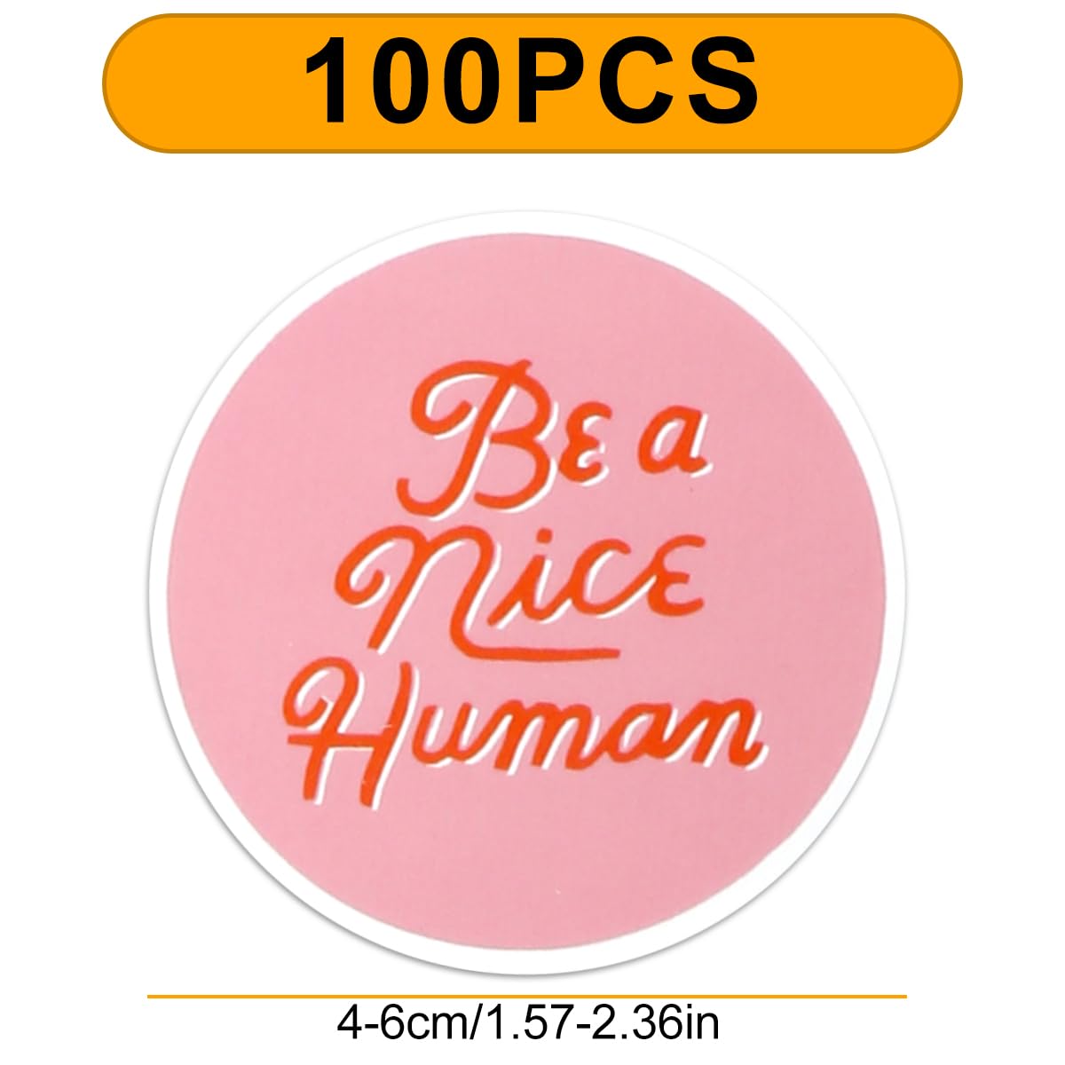 Thyonta 100 Pcs Inspiring Pink Quote Stickers Motivational DIY Waterproof for Notebooks Luggage Phone Cases Laptop Bumper Water Bottles - Image 2