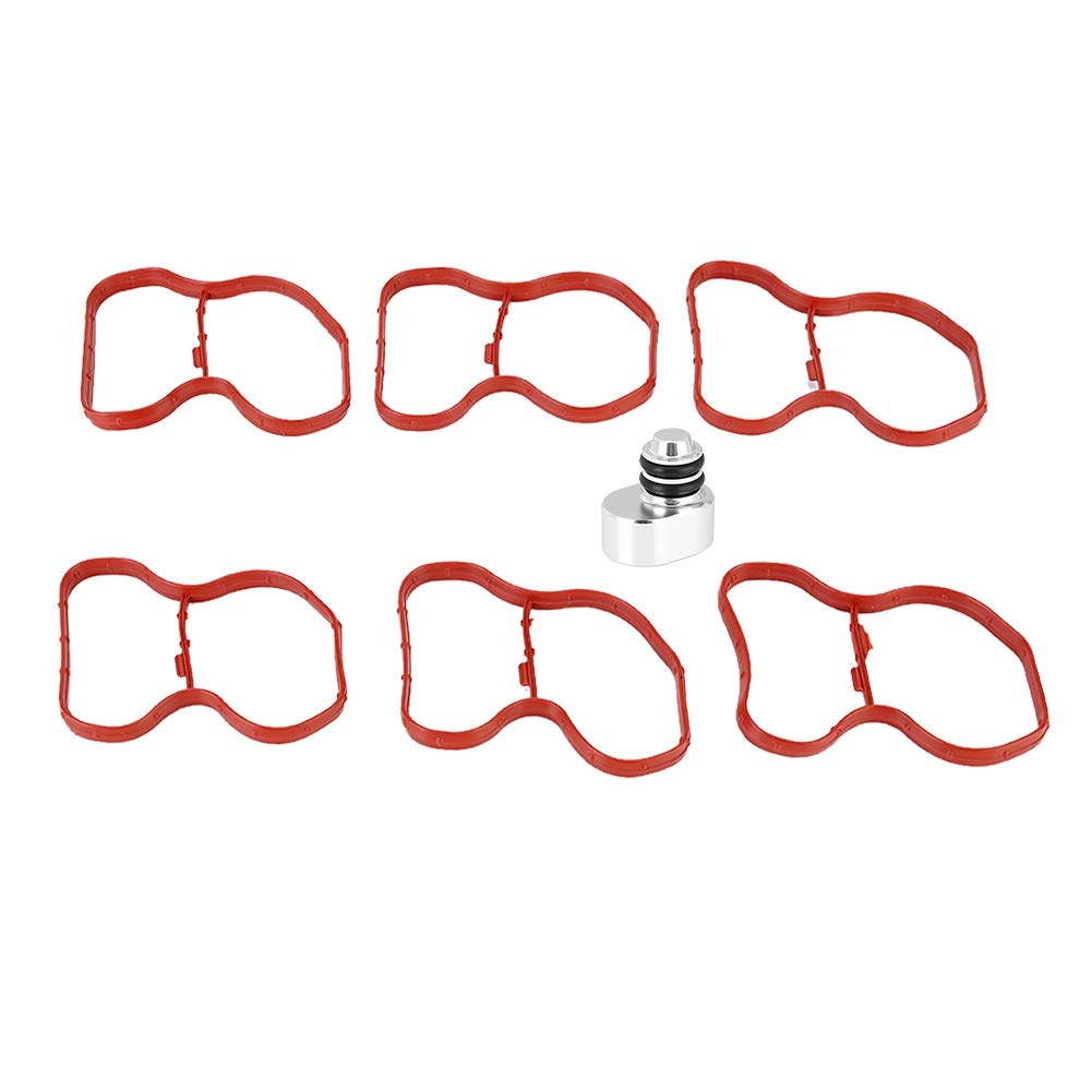 collettore n57 + Swirl Flap Flaps Elimina rimozione Blanks Plugs Sostituzione per N57 N57S E90 E91 E92 E93 F07 F10 F11 Accessorio per auto