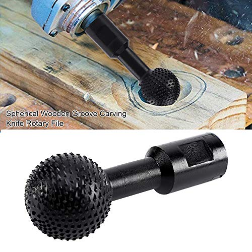 File rotativo in acciaio sferico, fresa rotativa