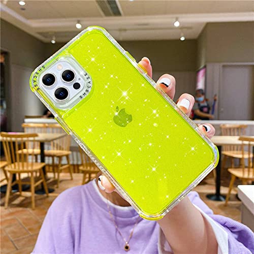 Coque iPhone 11 Pro anti-jaunissement et anti-choc double couche scintillante