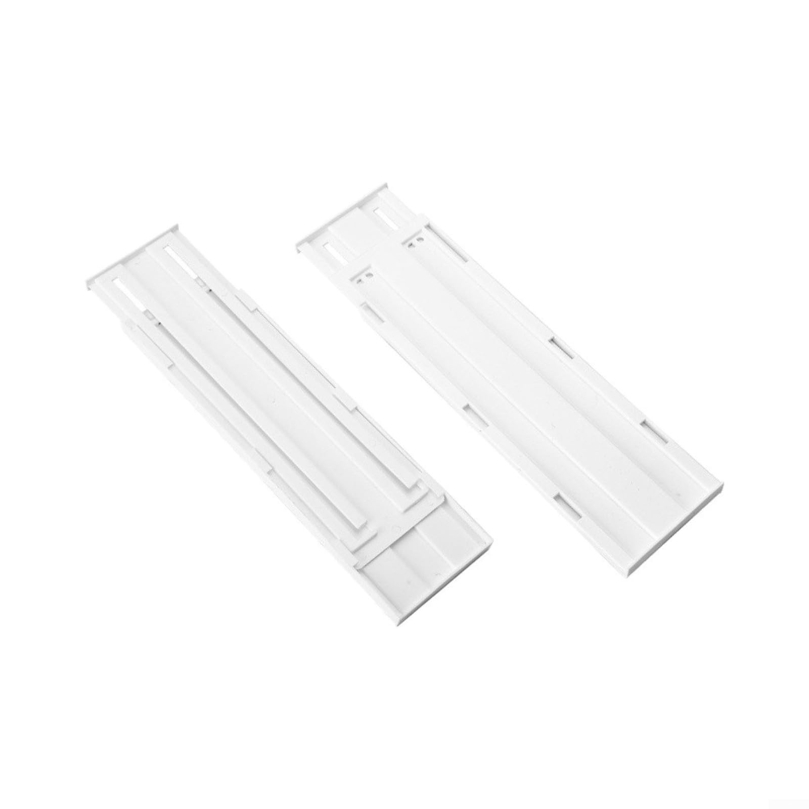 Divisori regolabili per cassetti espandibili in plastica per camera da letto, comò, armadio, separatori per cassetti da cucina espandibili con montaggio a molla (8)