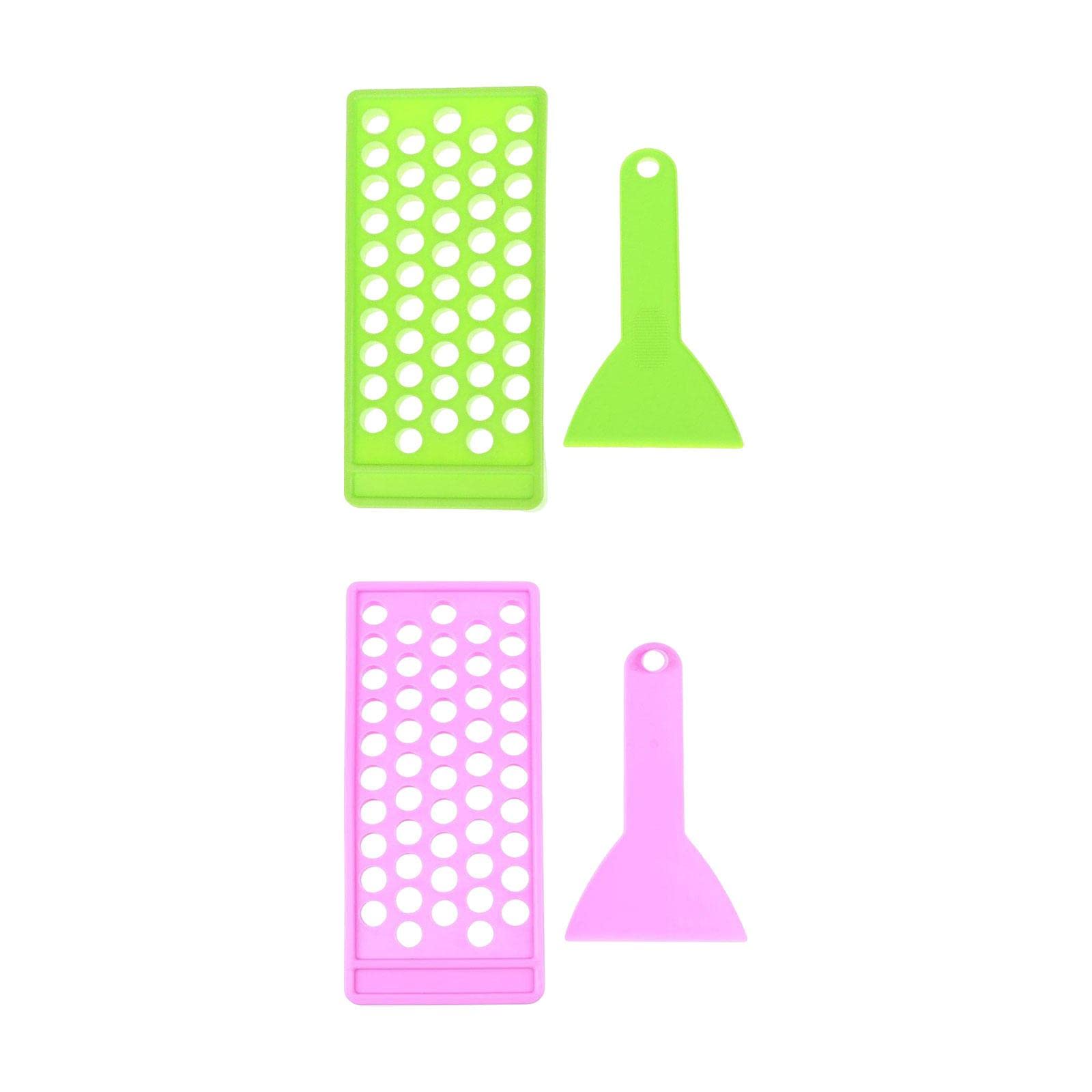 THE STYLE SUTRA® Lip Balm Crafting Kits 50 Hole Tool Container Tray for DIY Lipsticks Home Green| Skin Care | Lip Balm & Treatments-image-22