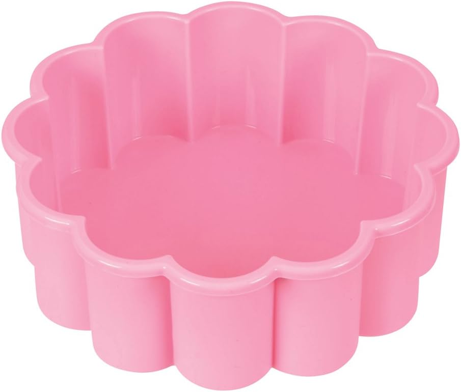 Pearl Metal D-1956 Eat Kiri Sweets Silicone 1/4 Heart Cake Mold 5.1 inches (13 cm)