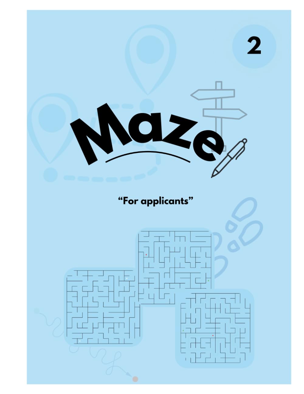 Maze Book for Adults & Seniors: Challenging Mixed-Level Puzzles for Brain Training