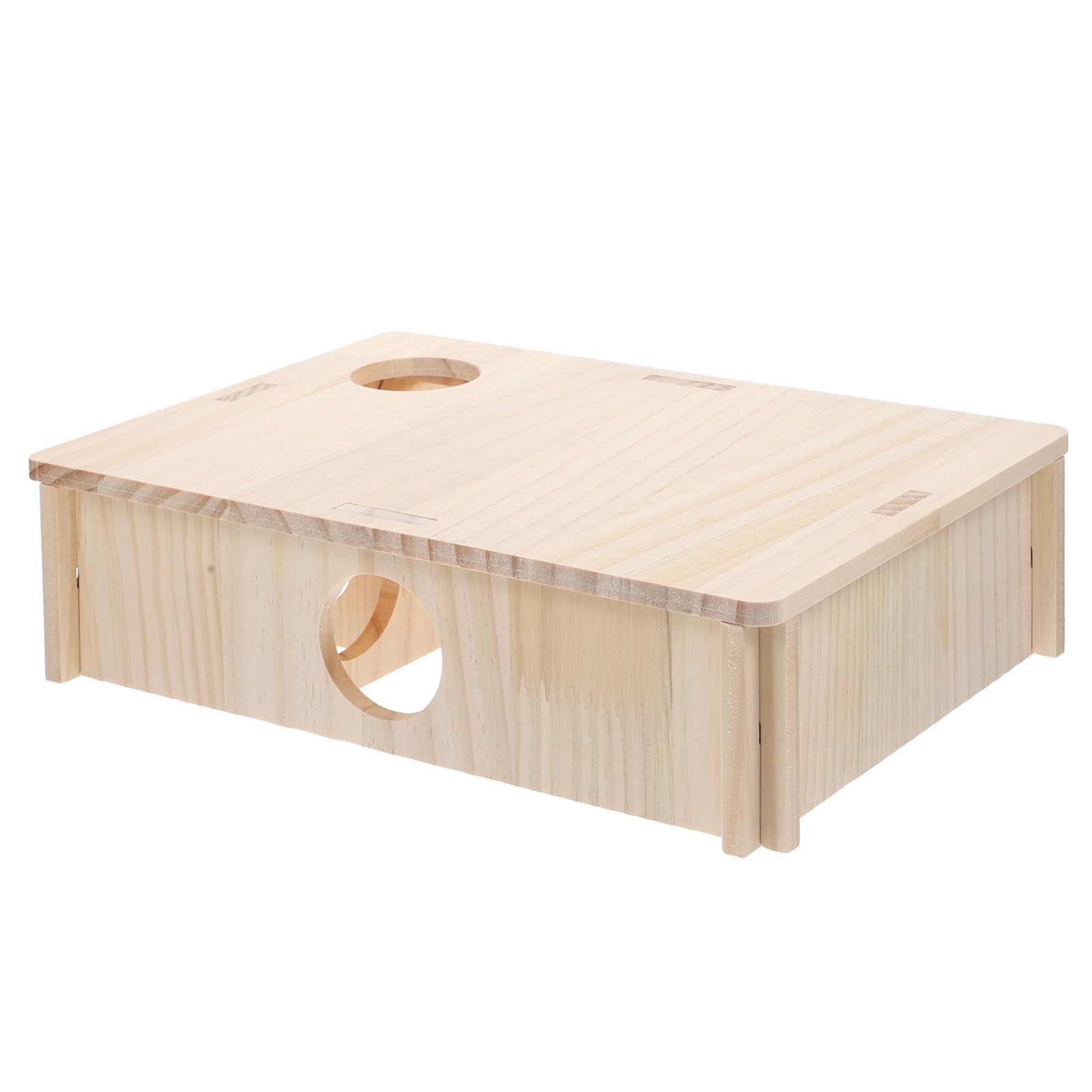 IMIKEYA Hamsterspielplatz mit Labyrinthform Komfortabler Rückzugsort und Plattform für Unterhaltung und Ausruhen für Hamster und Meerschweinchen