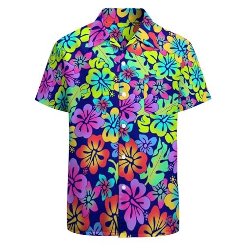 Chemise drapeau américain homme BONLOR à étoiles style années 90