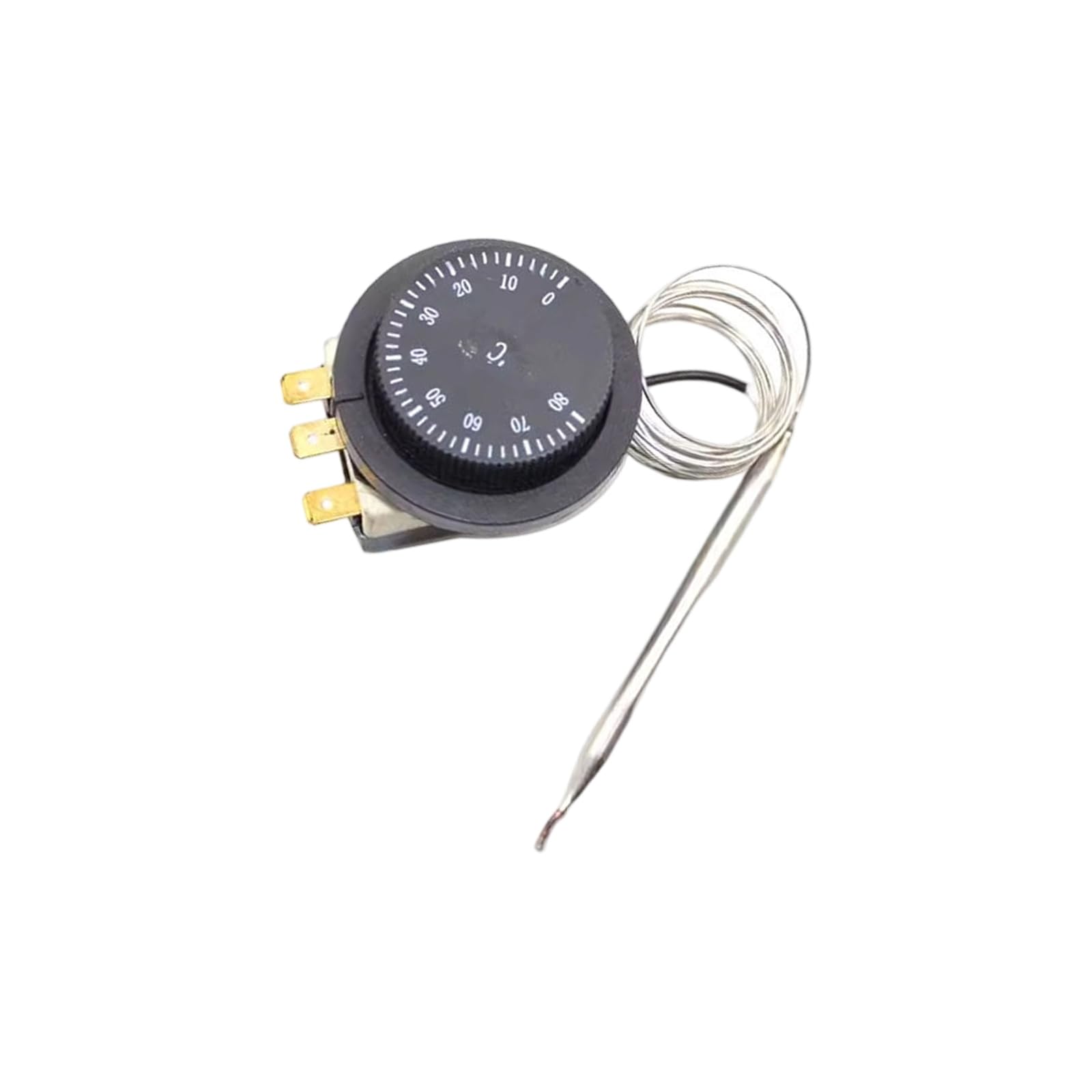 Modifiable Temperature Controller Change Whirling Handle Plan for 0 50℃ and 0 80℃ Extent Polystyrene Housing Safe Overwarm Security Household Regulator Change