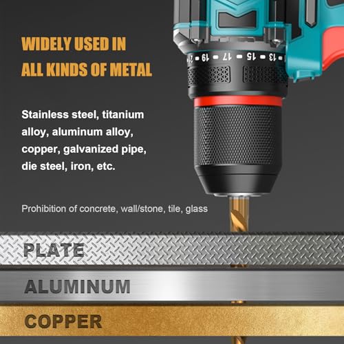 HSAWBIT BOX OF 2 x 7MM M42 HSS DRILL BIT SET/METAL DRILL BITS FOR HARD METALS/COBALT DRILL BITS FOR STAINLESS STEEL, CAST IRON, Copper 7 HSAWBIT BOX OF 2 x 7MM M42 HSS DRILL BIT SET/METAL DRILL BITS FOR HARD METALS/COBALT DRILL BITS FOR STAINLESS STEEL, CAST IRON, Copper - Image 7