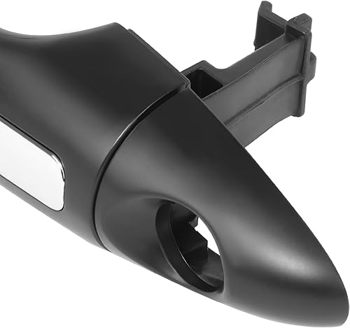 Miniatura 2 de DNA MOTORING Manija de puerta exterior delantera izquierda compatible con Kia Forte Forte5 14-18, 14-16 Koup, con cerradura y cromo negro