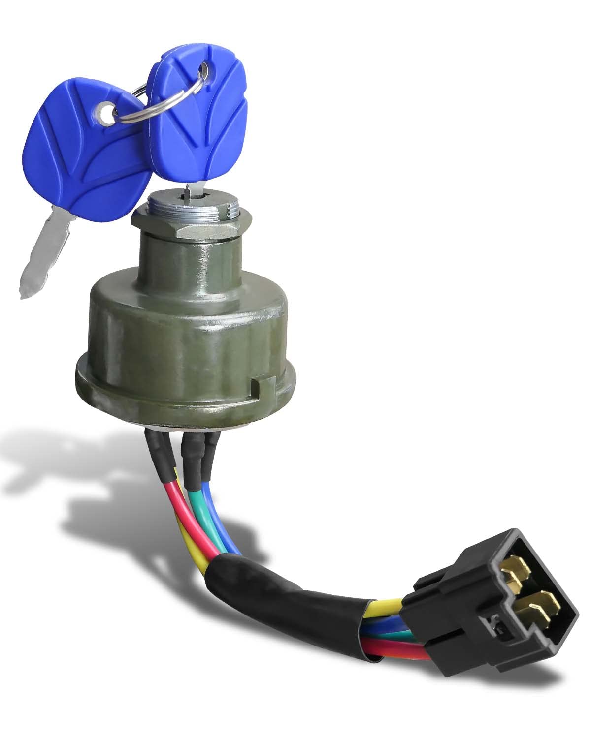 Interruptor de ignição com chave compatível com New Holland TT45A