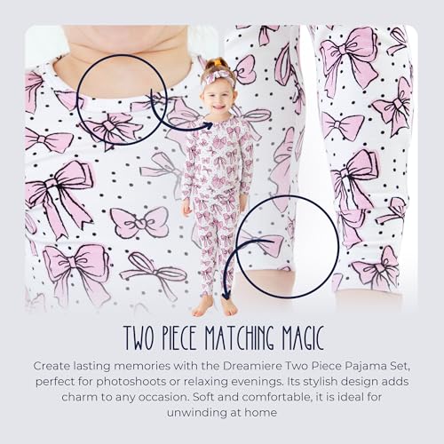 Two Piece Pajama Set | Boys-Girls | Toddler Sleepwear | Matching Family Pajama | Lightweight, Comfortable for Skin4