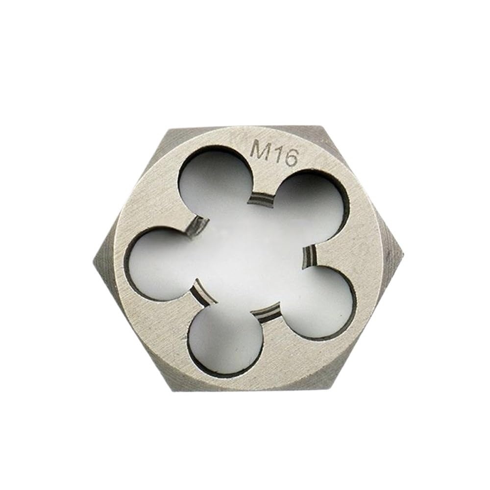 FBANULPEX Metric Tap and Die Set，Round Threading Die Round Thread Die，Metric Right Hand Thread Die(M16x1.5)