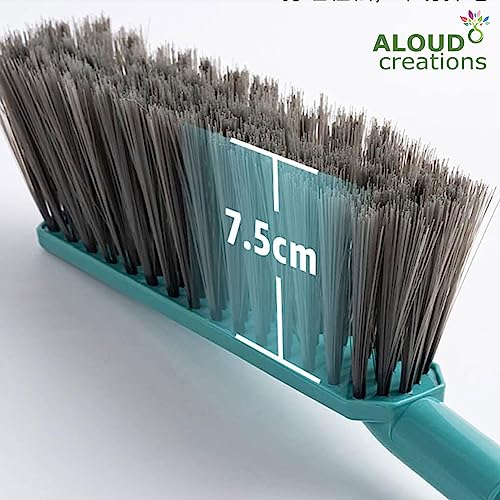 Image of ALOUD CREATIONS Long Bristle Polypropylene Dust Cleaning Brush|Ideal For Carpet Cleaning,Car Seat,Bed,Sofa,Curtains,Mats And Household Upholstery Cleaning|Multicolour|Pack Of 1
