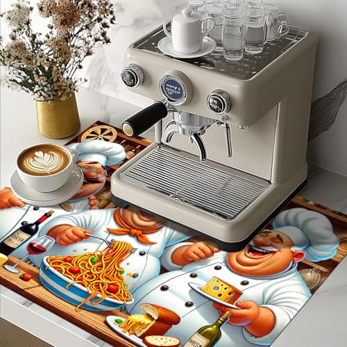 Image of HOMETITUTE Stove Covers 28x20 Chef Diatomite Heat Resistant Mat