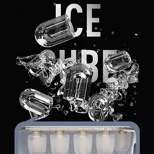 Máquina de hielo eléctrica compacta para mostrador miniatura 4