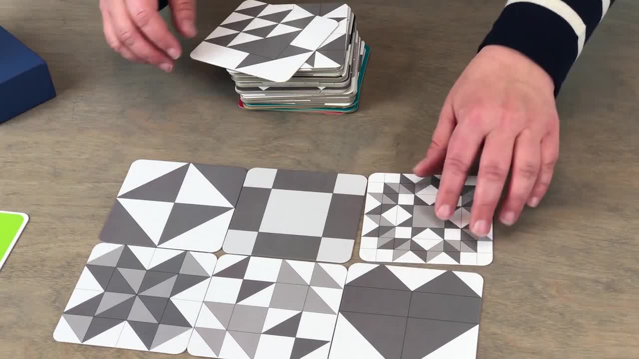 Image of Quilt Builder Card Deck: 40 Blocks, 8 Layouts, Endless Possibilities