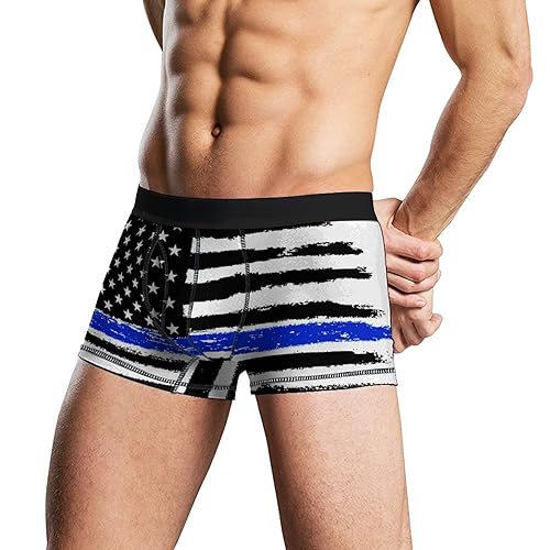 Men's Underwear Boxer Briefs Soft Comfortable Funny Underwear Trunks3