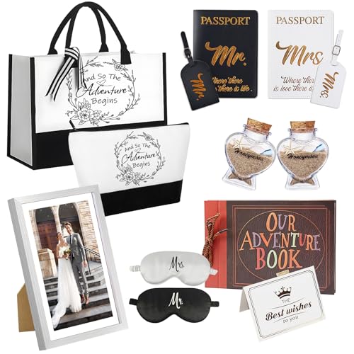 Wedding Honeymoon Gifts for Couples, Mr Mrs Bridal Shower Gifts