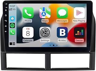 Car Stereo Radio Upgrade for Grand Cherokee 1999-2004,9 inch 4Core 2+32GB Android Car in-Dash GPS Navigation Head Unit with Wireless Carplay,Android Auto,1280x720 Touchscreen Multimedia Player