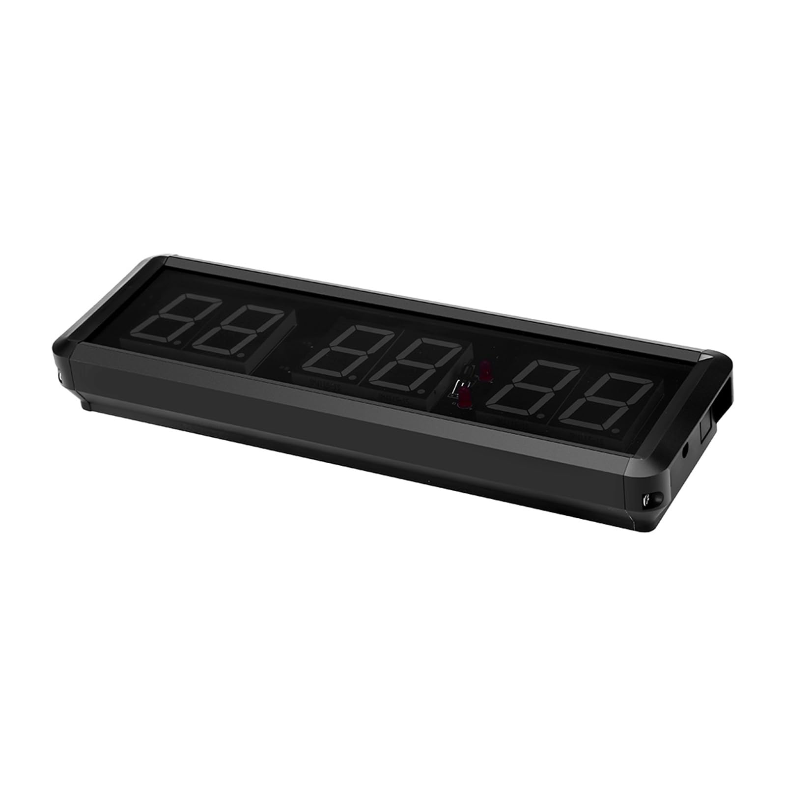 CVFRDD LED Countdown Clock, 1.8 Inch LED Gym Timer Interval, Countdown Wall Clock Fitness Stopwatch For Home Real Time