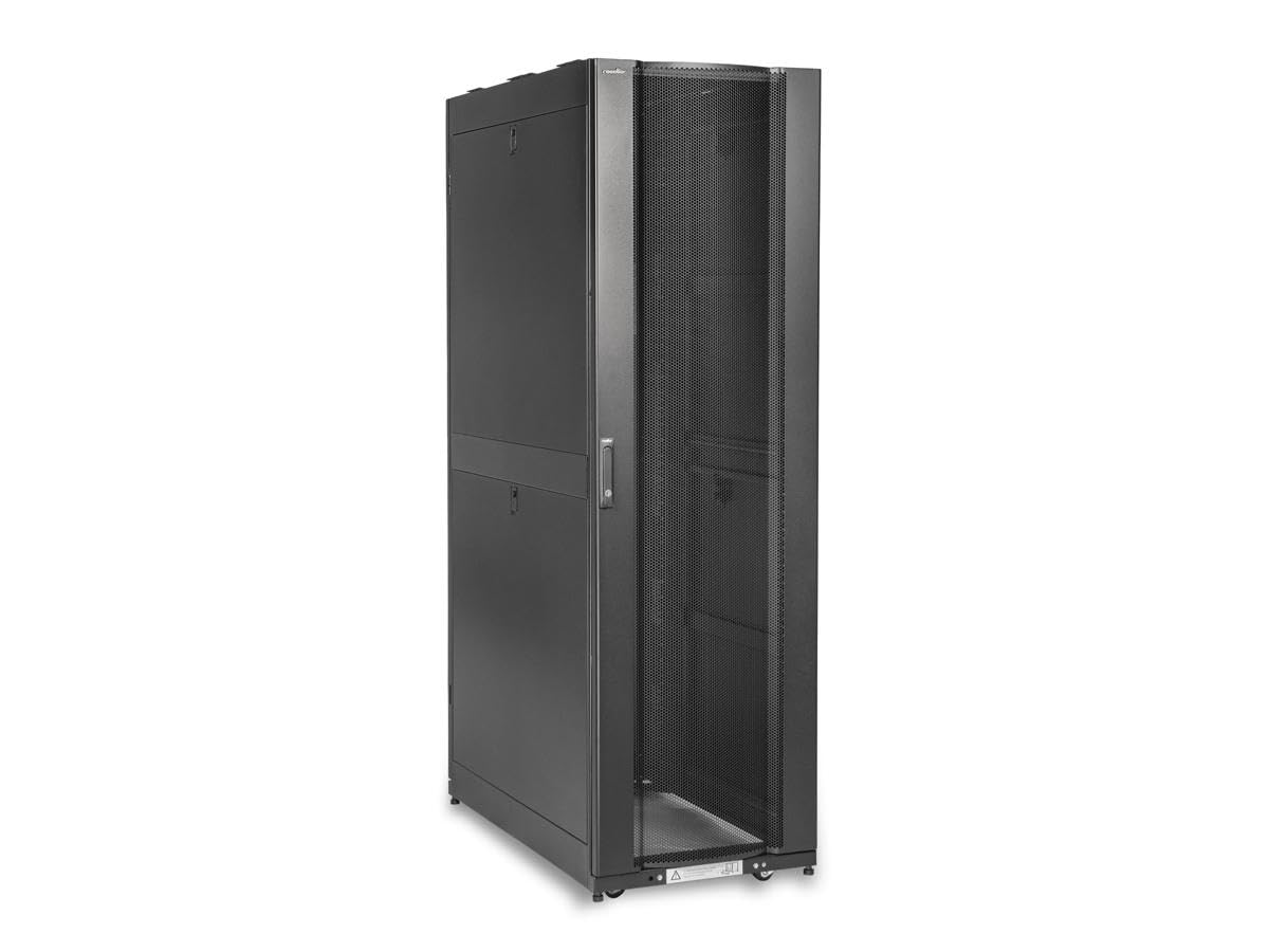 Rocstor Y10E007-B1 Solidrack R3100 Rack 42u Enclosure With Sides-assembled -blk