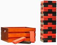 Vista 29 de Tailgating Pros Maderas gigantes de primera calidad con caja manchada: ¡elige los colores de tu equipo! Juego de patio al aire libre gigante