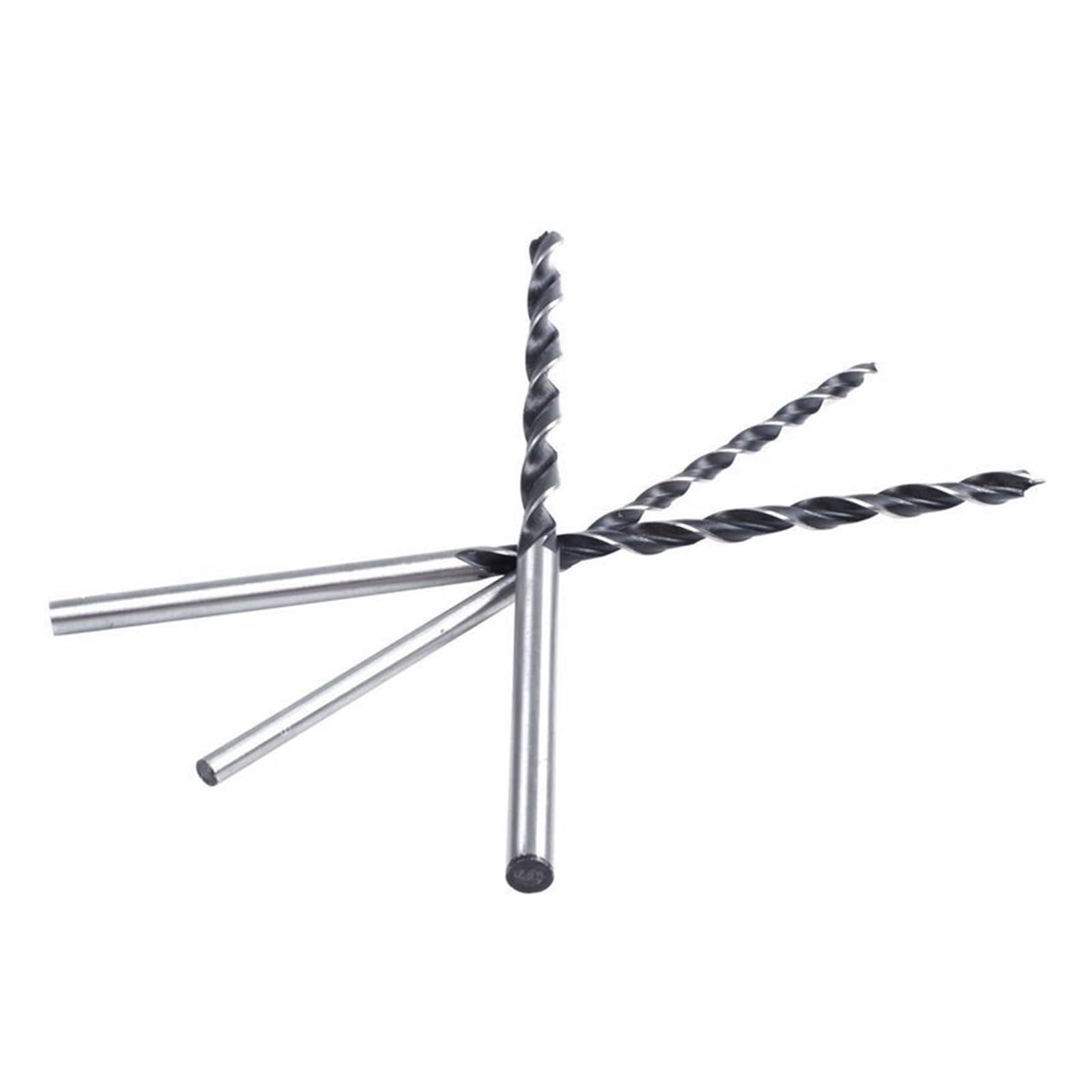 3 pezzi 8 mm 10 mm 12 mm set di punte for trapano for legno lunghe 300 mm di portata