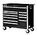 Williams 50766B 11 Drawer Super Value Roll Cabinet, 42-Inch X 18-Inch, Black