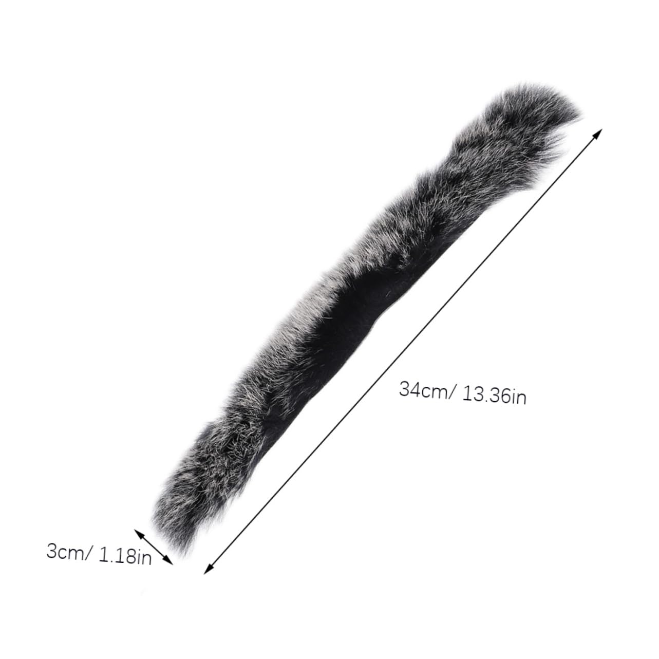 HONMEET 4pcs Bowstring Dampers for Hunting Rabbit Hair Bow String Stabilizers Vibration Reduction Accessories for Improved Shooting Performance