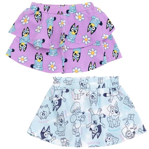 Bluey Floral 2 Pack Skorts Infant to Big Kid