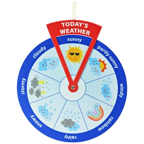 Weather Wheels, Educational and Learning Activities for Kids, Preschool Learning Toys, Classroom...