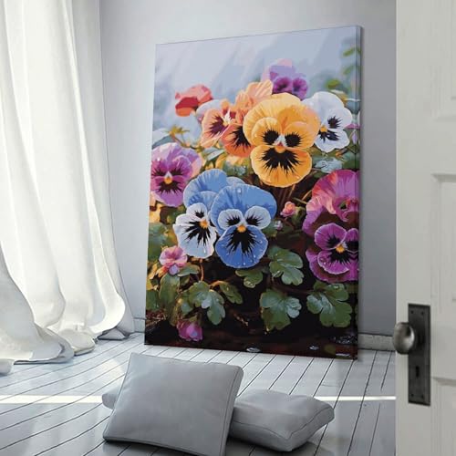 Décoration murale fleurs et pensées pour briser la monotonie d'un bureau - 3