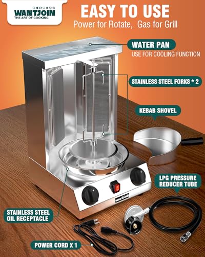 Commercial Shawarma Grill Machine Vertical