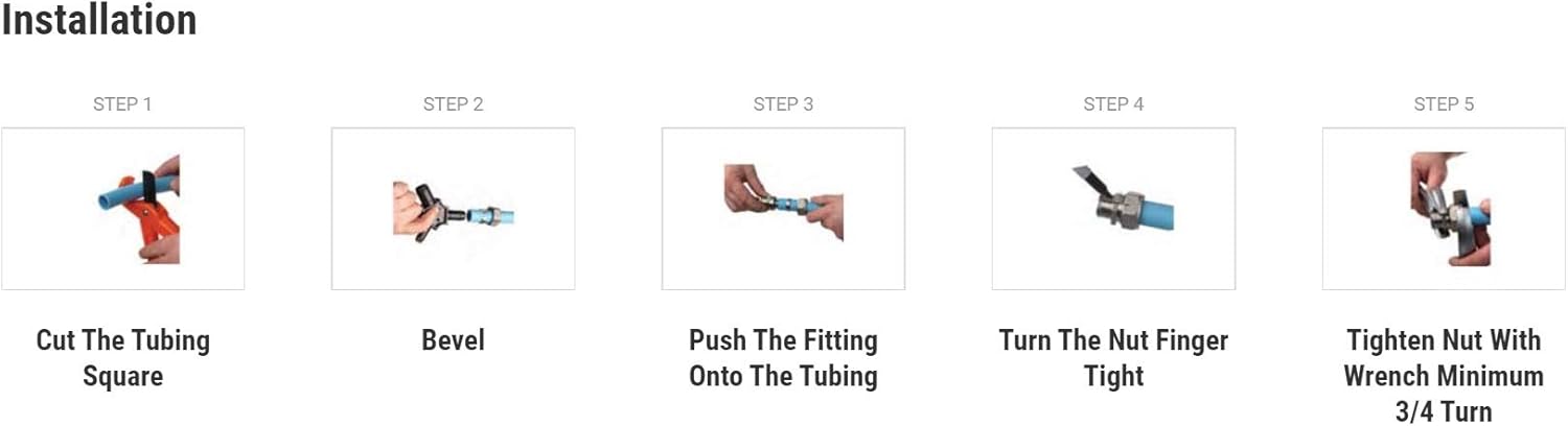 MAXLINE COMPRESSED AIR TUBING 304 STAINLESS STEEL ADAPTER FOR 3/4 MAXLINE PIPING TO 3/4 MALE NPT