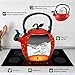 Whistling Tea Kettle for Stove Top Enamel on Steel Teakettle, Supreme Housewares Strawberry Design Teapot Water Kettle Cute Kitchen Accessories Teteras (2.3 Quart, Strawberry)