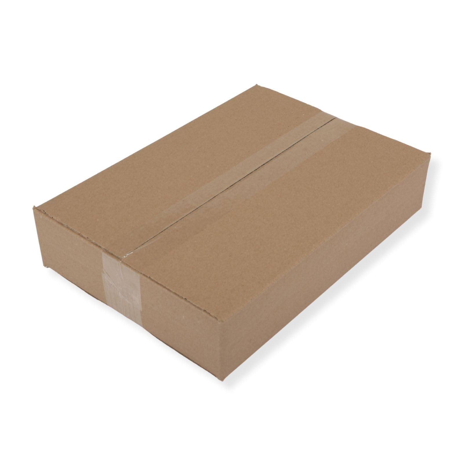 Karton 350 x 250 x 80 mm, (150 Stück), DHL Kleinpaket 2025, Versandkarton, braun, Faltkarton, Schachtel