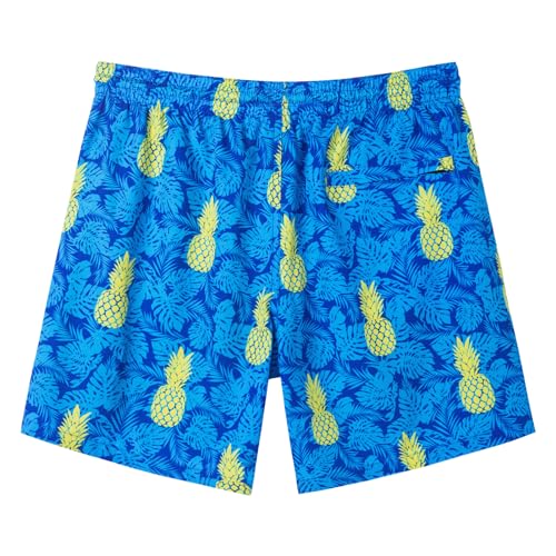 Image of SURF CUZ Mens Swim Trunks with Compression Liner Swim Shorts 7 inch Swimming Trunks Stretch 7 Inch Swim Suits Quick Dry
