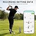 Aobole Pro-Plus Golf Swing Analyzer & Portable Flight Monitor with Real-Time Data, 3D Simulation & Doppler Radar for Indoor/Outdoor Practice, iOS & Android App Included