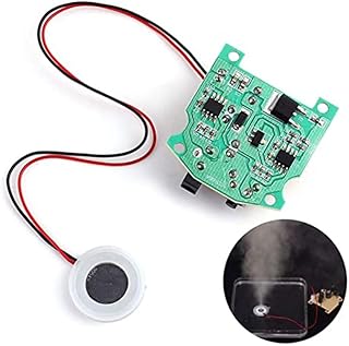 2 Pack Ultrasonic Atomization Maker 20mm 113KHz Mist Atomizer DIY Humidifier with PCB 3.7-12V