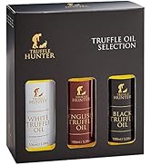 TruffleHunter - Engelse, Zwarte & Witte Truffelolie Set - Extra Vergine Olijfolie & Koudgeperste ...