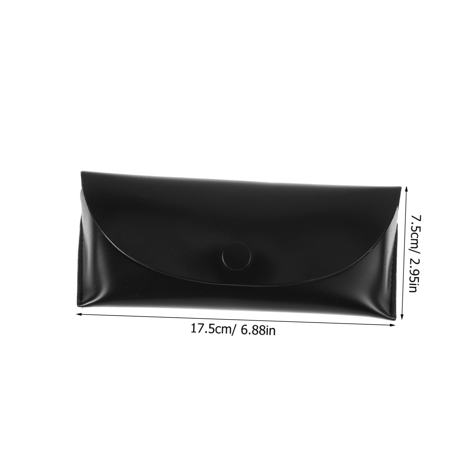 FOMIYES Elegant Sunglass Case Soft Glasses Pouch Pu Material for Travel Daily Use