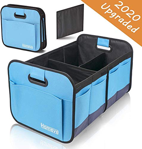 Homeve Auto Tronco Organizer  Manici rinforzati e Ideale per Auto, SUV, Camion, Minivan