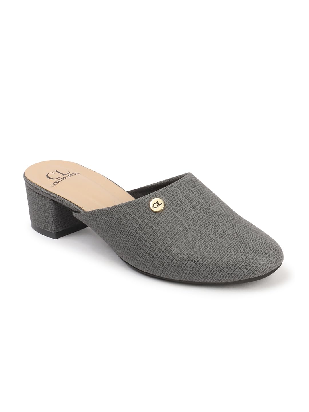 carlton london Women Stylish Slipon Casual Wear, Party and Formal Wear Mule with Block Heels-picture-25