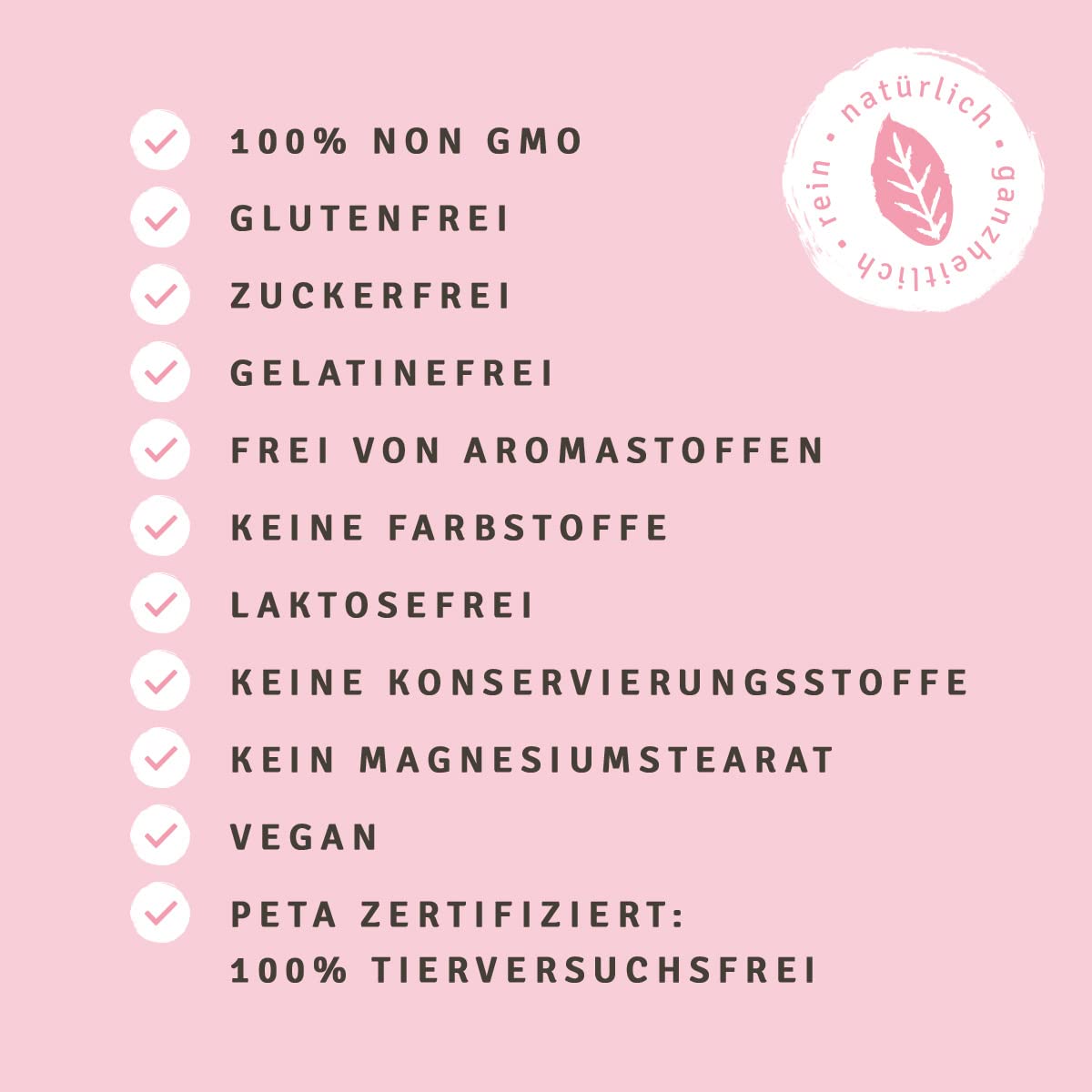 Natürliches Eisen + Vitamin C aus Curryblatt-Extrakt und Hagebutte-Extrakt. 14-28mg reines Eisen und 80-160mg Vitamin C pro Tagesdosis.120 Kapseln im 2-4 Monatsvorrat. Vegan + hergestellt in DE.