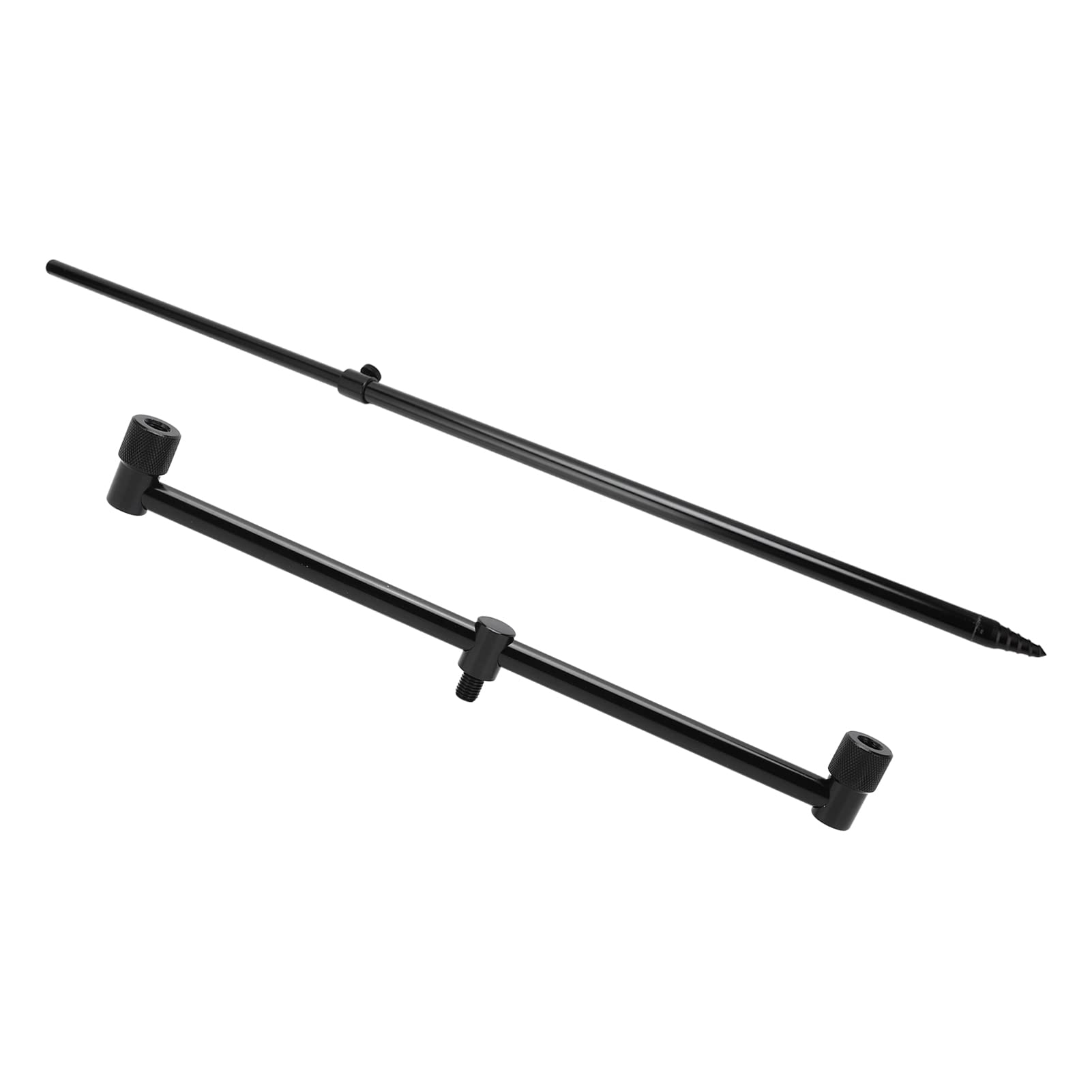 Support pour Mât de Pêche Portable, Ensemble de Barres Buzz à Fil Universel, Support de Canne à Pêche en Alliage D'aluminium pour Aventure en Plein Air