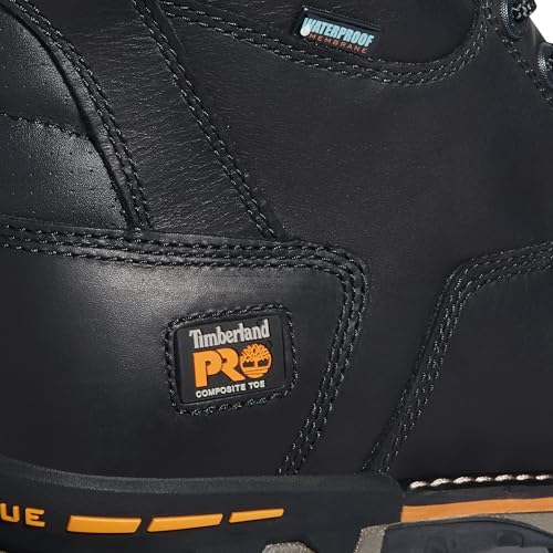 Image of Timberland PRO Men's Boondock 8 inch Composite Toe Puncture Resistant Waterproof Industrial Boot
