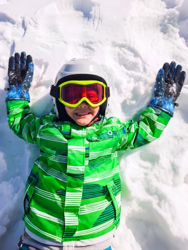 Image of Geyoga Kids Waterproof Winter Snow Ski Gloves