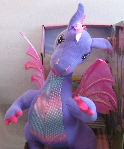 Barbie Rapunzel Sprechender PENELOPE Drache ca. 34,8 cm hoch (2002) – Bild 5