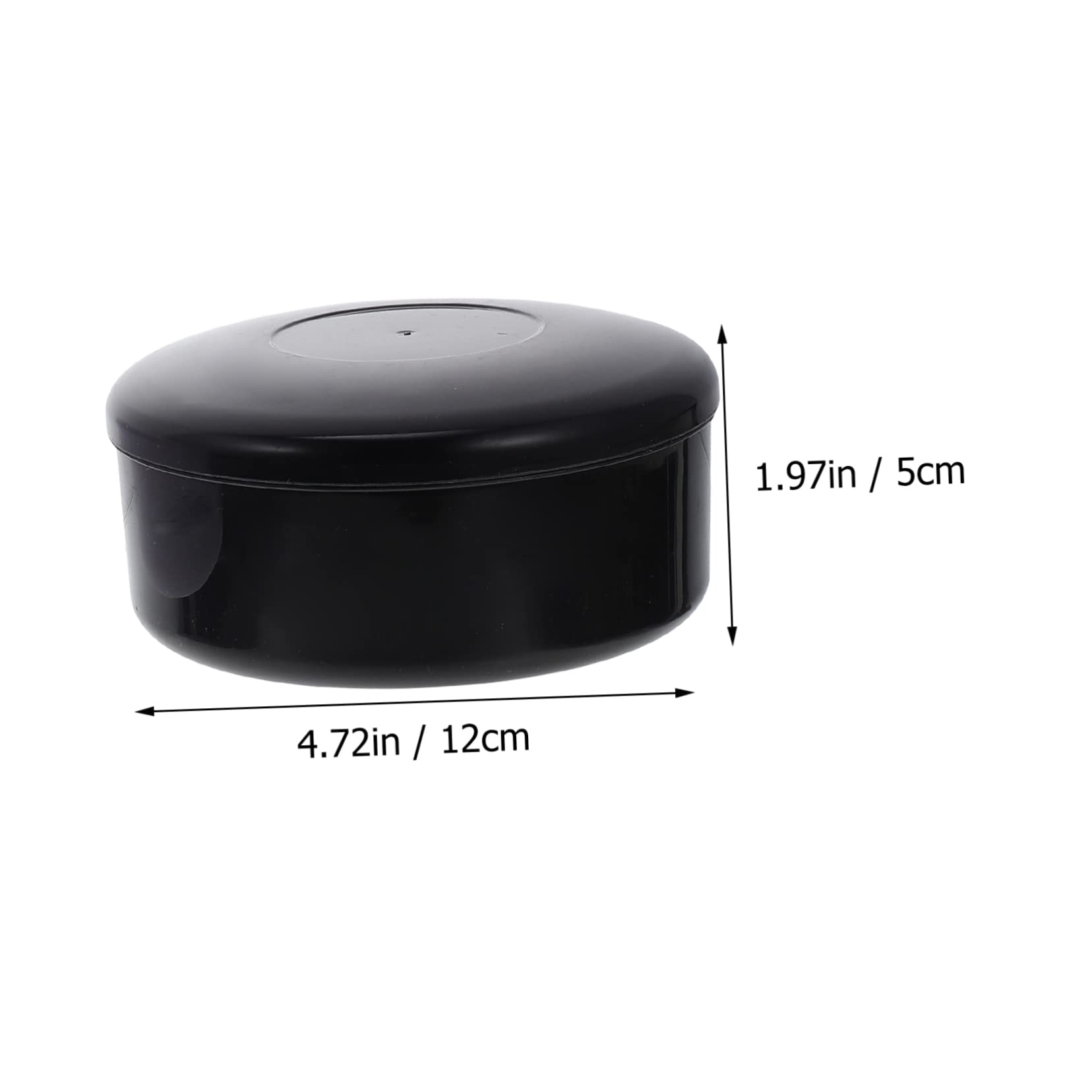 CIYODO Black Chess Box Storage Chess Container for Game Pieces Simple Design Lightweight Beginners