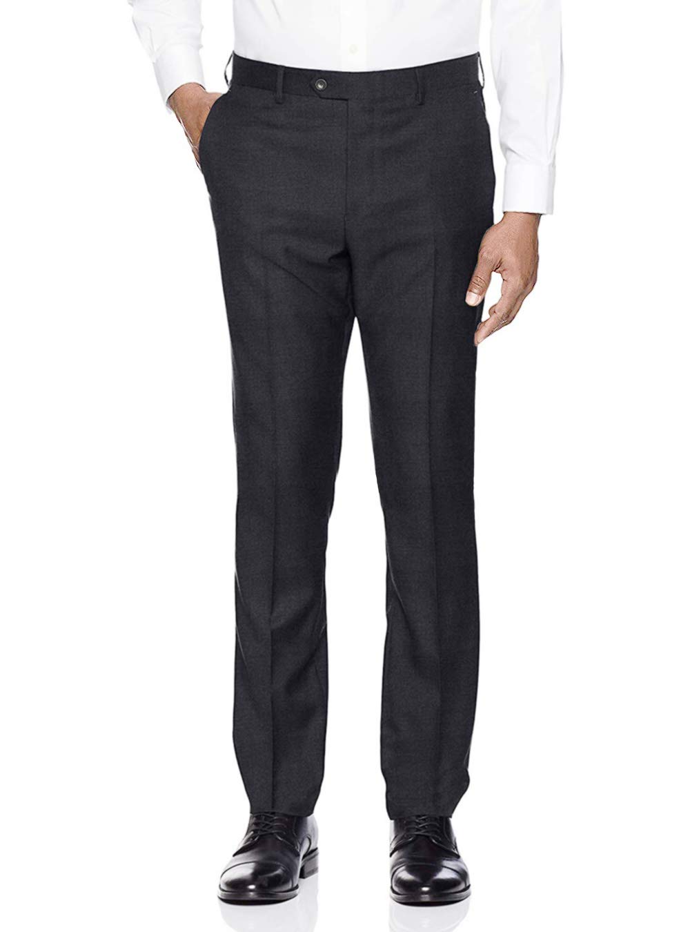 Men's Flat Front Suit Separates Dress Pant Classic Modern Fit